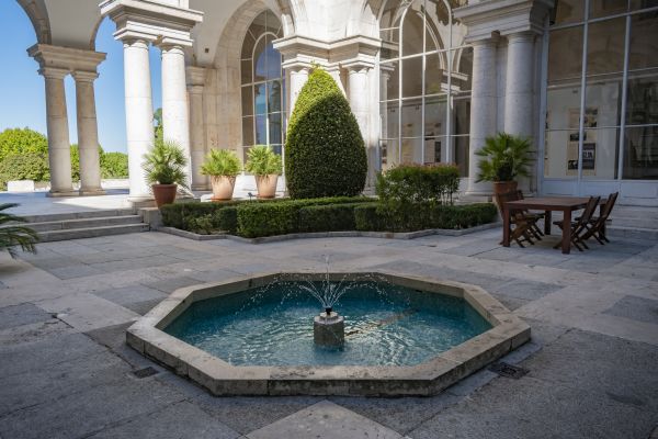 Patio Fountain Installation